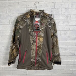 10X Realtree Camo Sporting Jacket Womens Size XS Hunting Outdoor Gorpcore